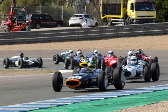 Historic Grand Prix Cars (Fórmula 1 pre65). Jerez Historic Festival